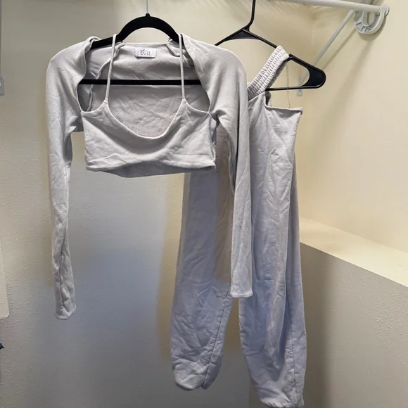 Oh Polly Cream Track Pants & Joggers - Picture 3 of 4